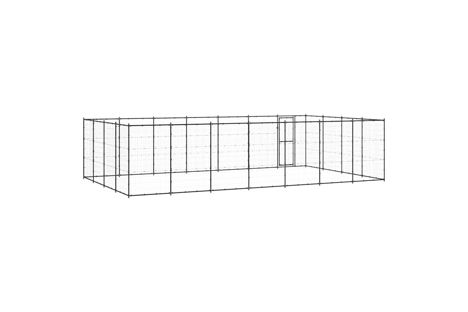 Vidaxl 3082315 Outdoor Dog Kennel Steel 33.88 M2-5