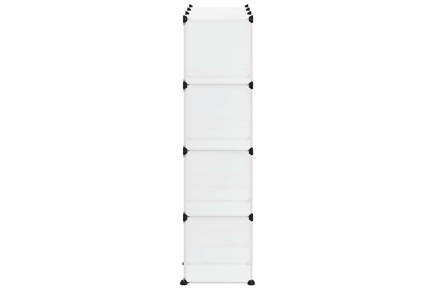 Vidaxl 340550 Storage Cube Organiser With 12 Cubes Transparent Pp-5
