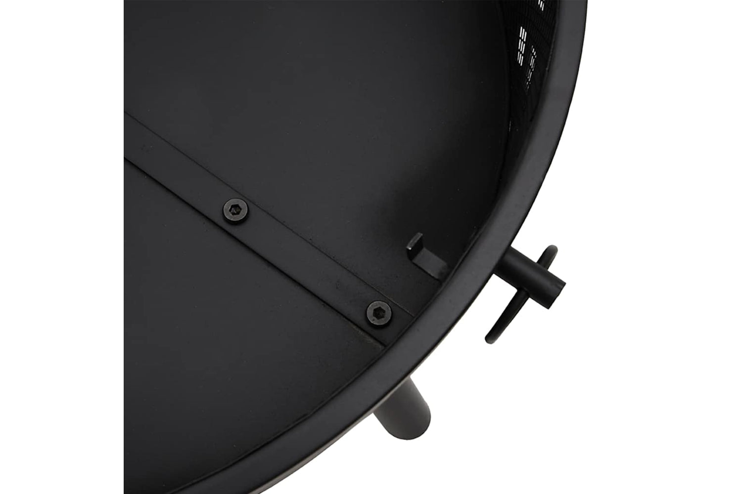 vidaXL 360062 Fire Pit With Poker 58cm Xxl Steel-4