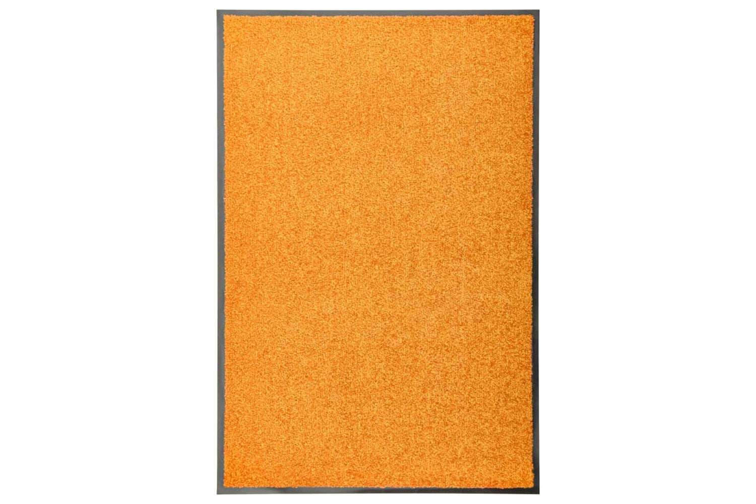 vidaXL 323452 Doormat Washable Orange 60x90cm