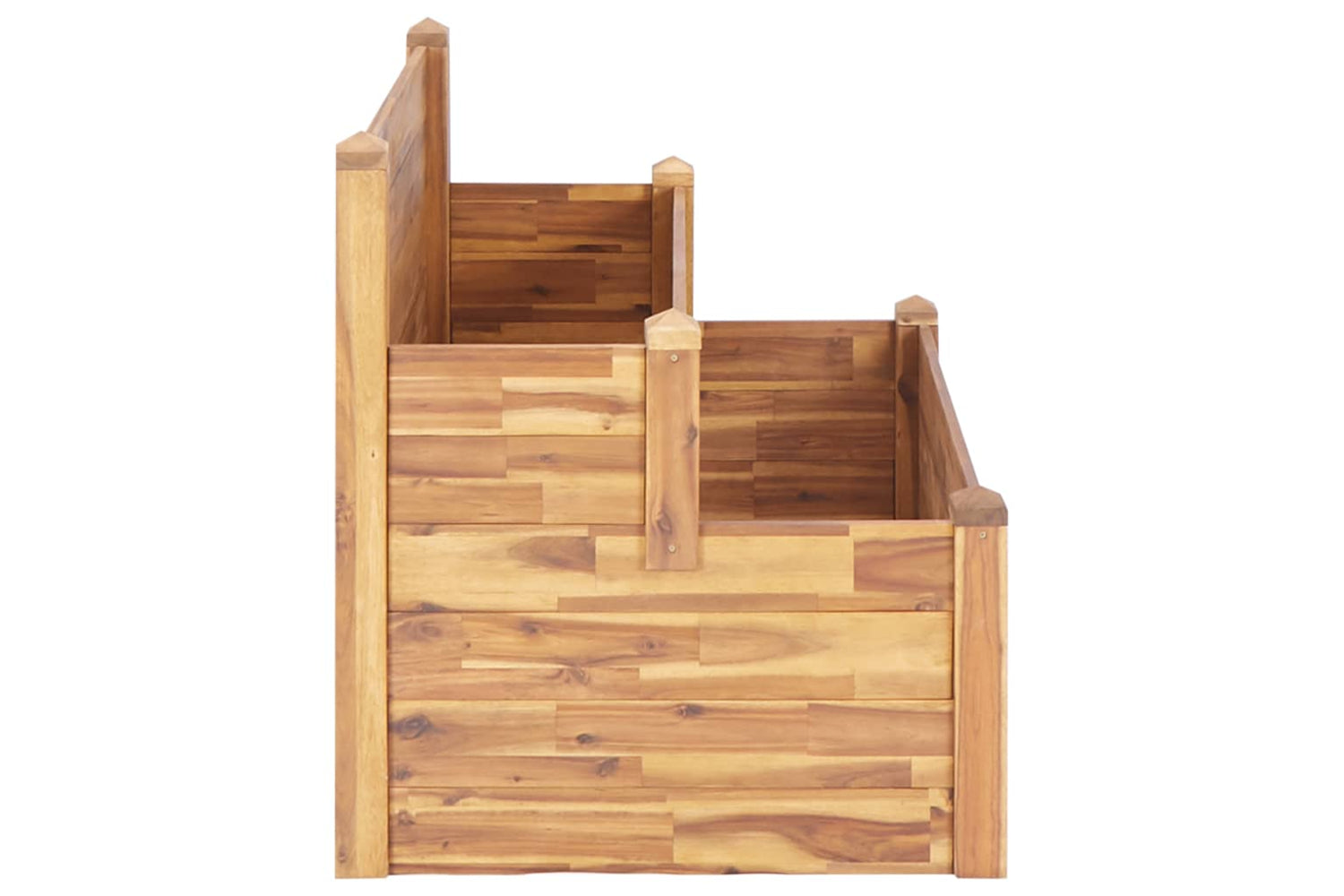 vidaXL 46582 2-tier Garden Planter 110x75x84cm Solid Acacia Wood-5