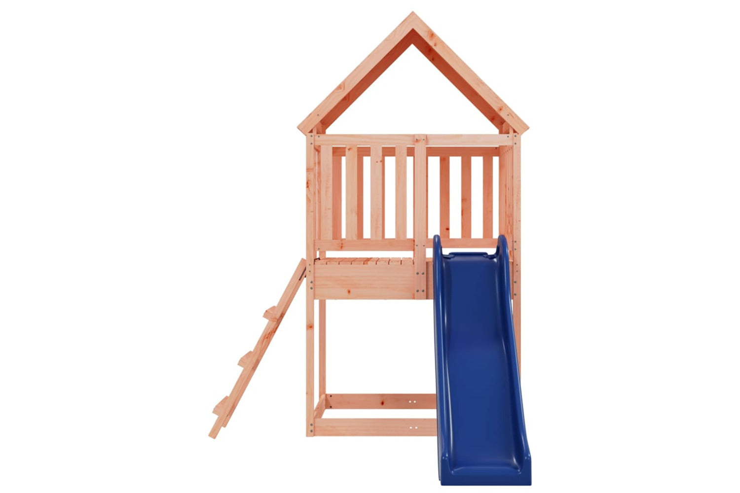 Vidaxl 3155934 Playhouse With Slide Ladder Solid Wood Douglas-3