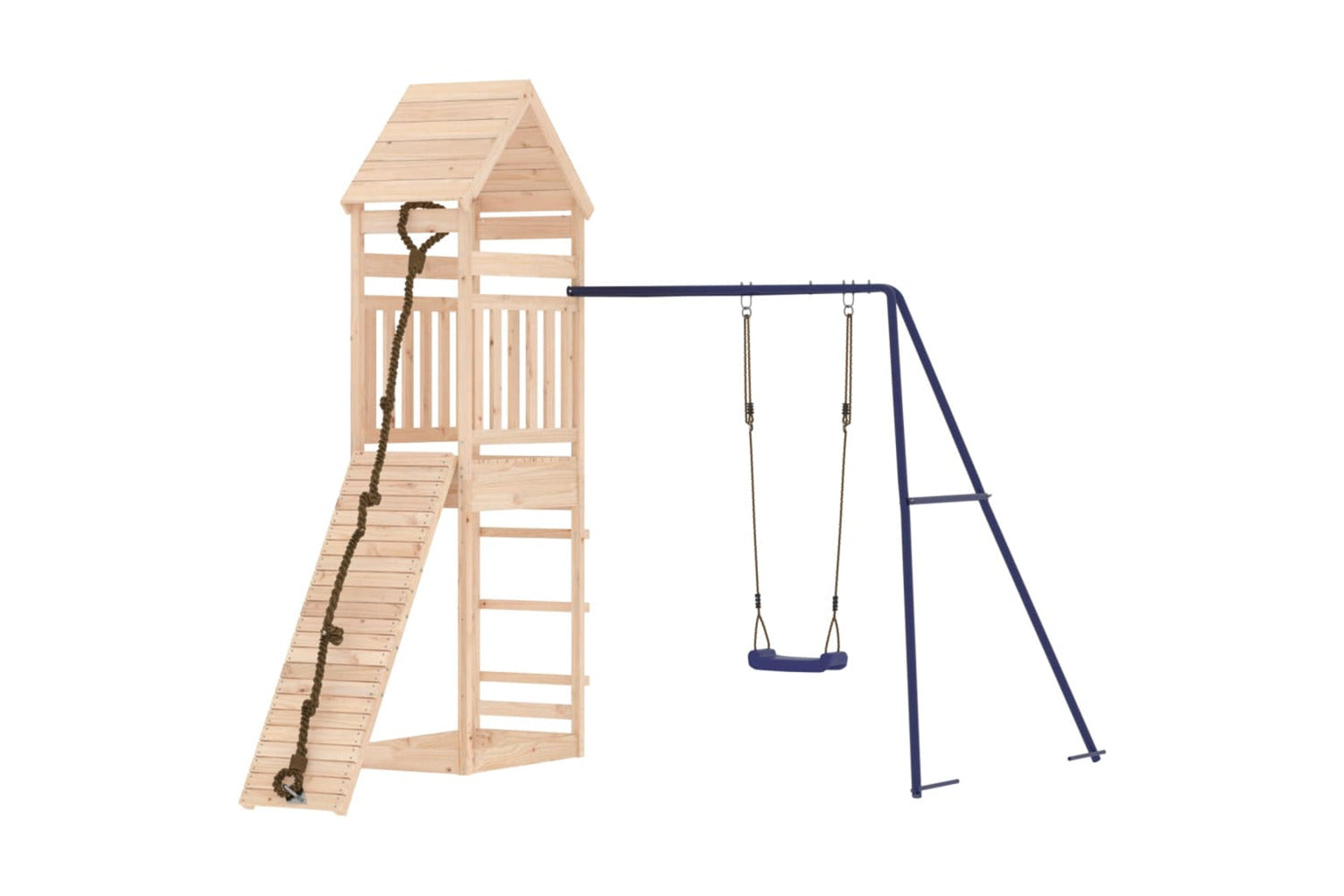 Vidaxl 3156901 Outdoor Playset Solid Wood Pine-3
