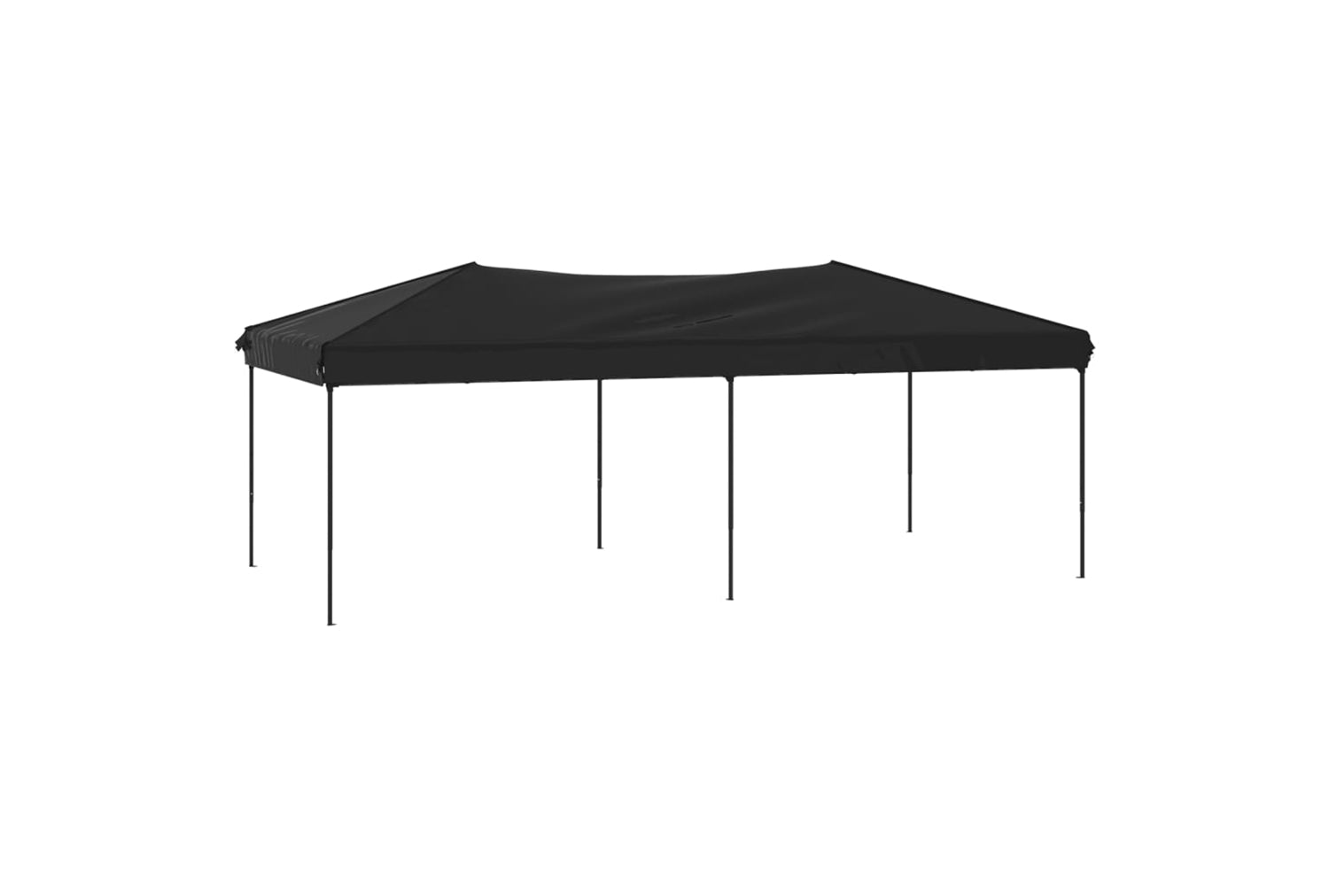 Vidaxl 93539 Folding Party Tent Black 3x6 M