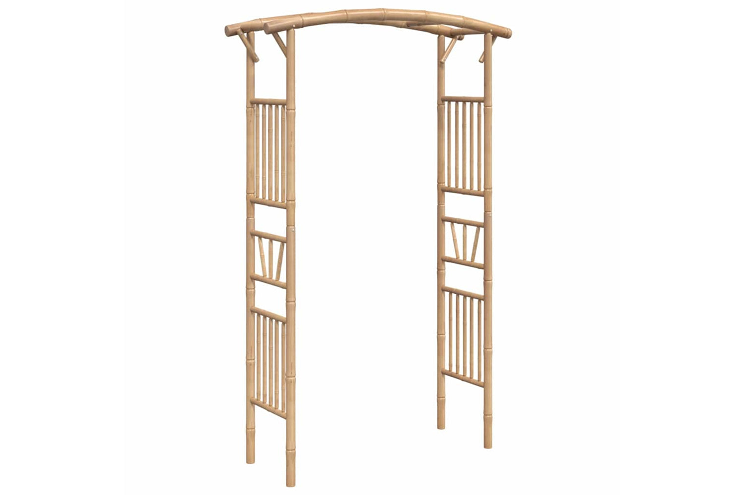 vidaXL 341746 Rose Arch Bamboo 118x40x187cm