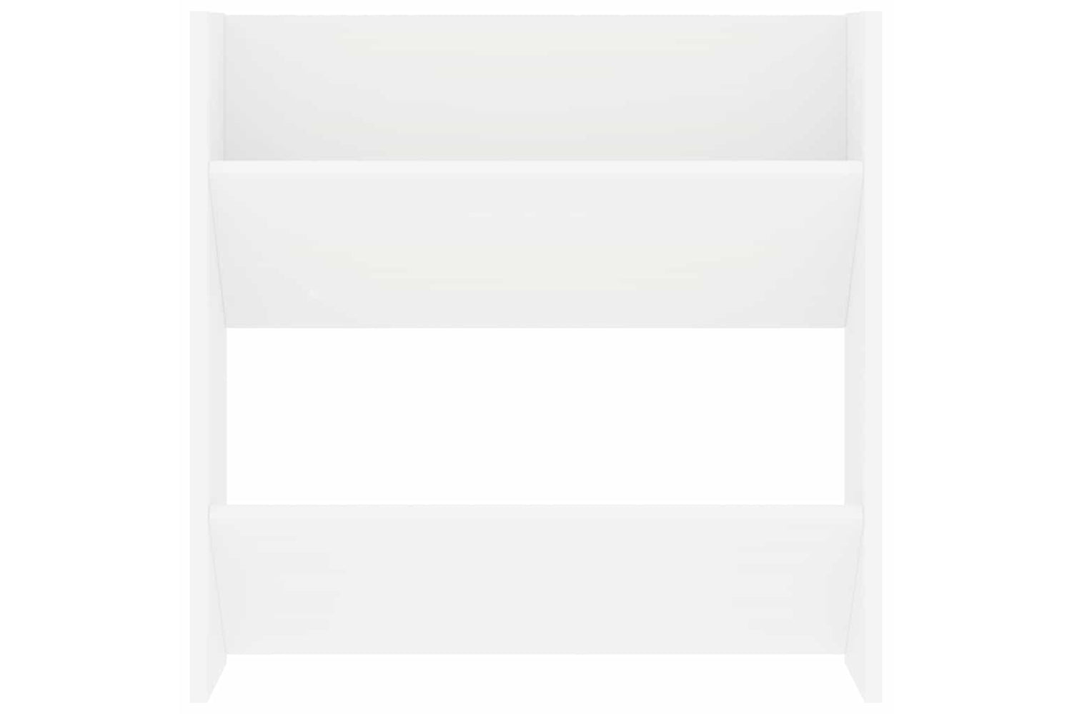 vidaXL 806716 Wall Shoe Cabinets 4 Pcs White 60x18x60cm Engineered Wood-5