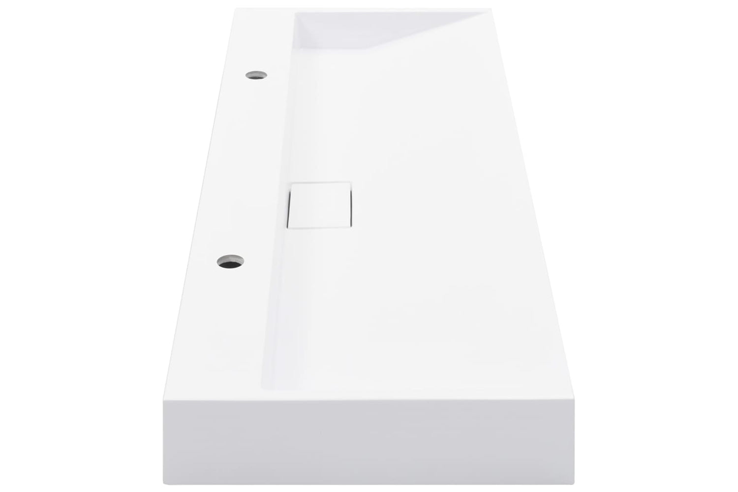 vidaXL 144068 Wash Basin Mineral Cast/marble Cast | White-5