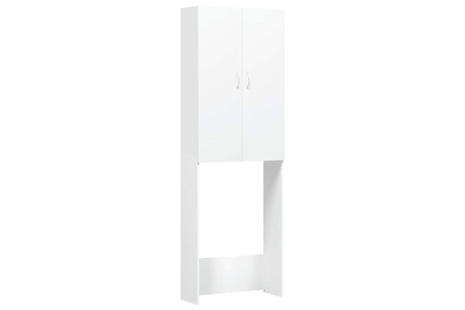 vidaXL Washing Machine Cabinet White 64x25.5x190cm