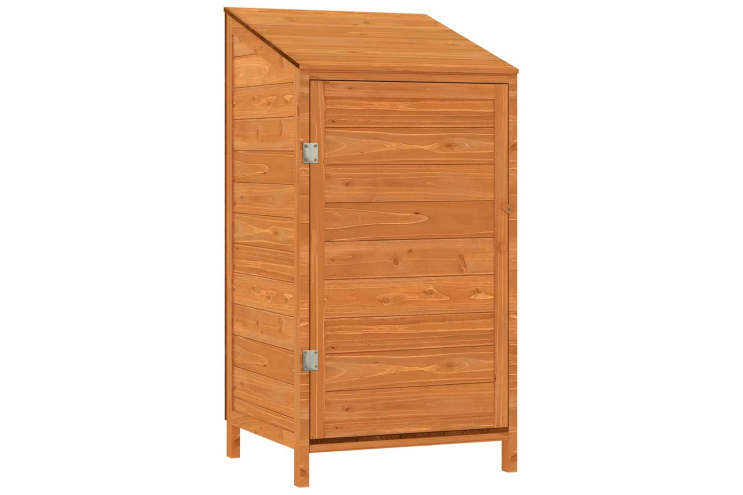 vidaXL 152181 Garden Shed Brown 55x52x112cm Solid Wood Fir