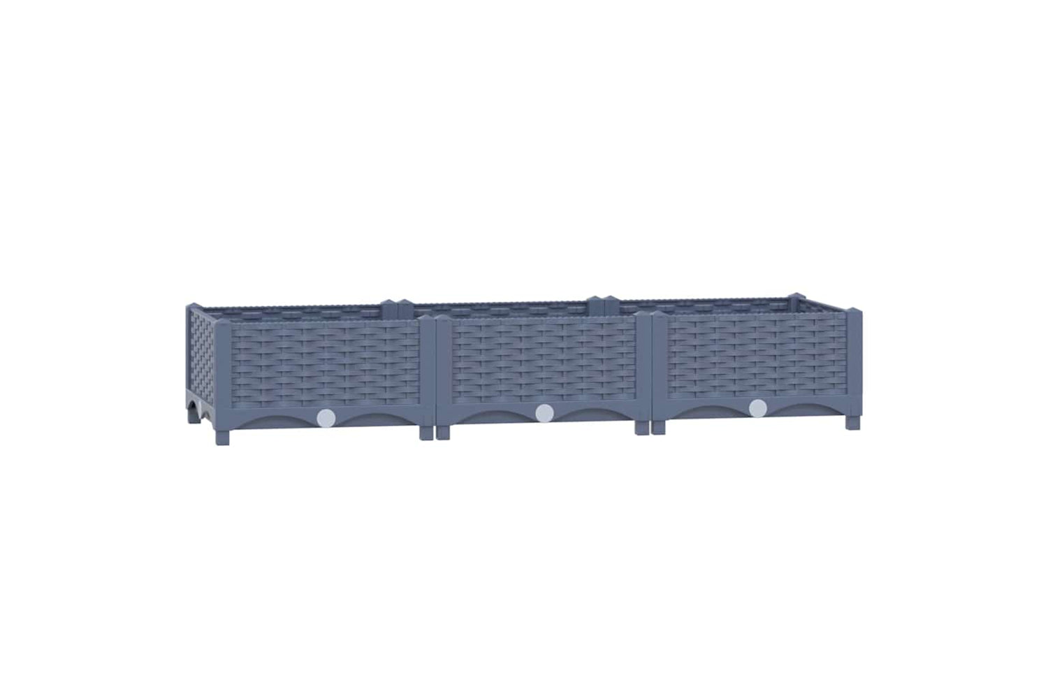 vidaXL Raised Bed 120x40x23cm Polypropylene