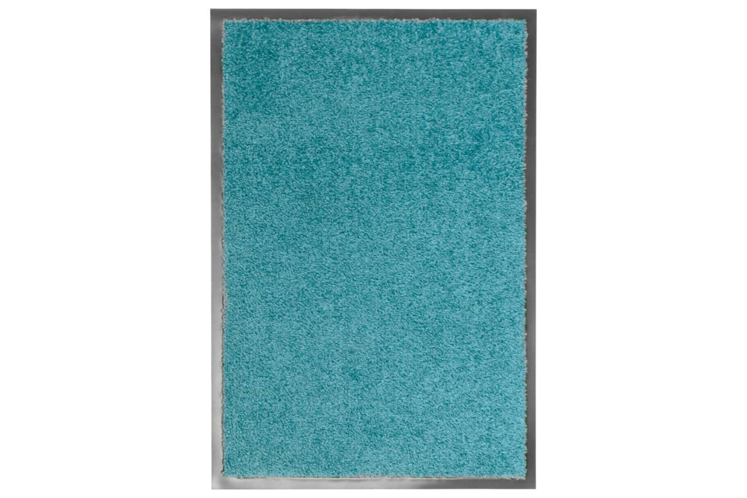 vidaXL 323457 Doormat Washable Cyan 40x60cm