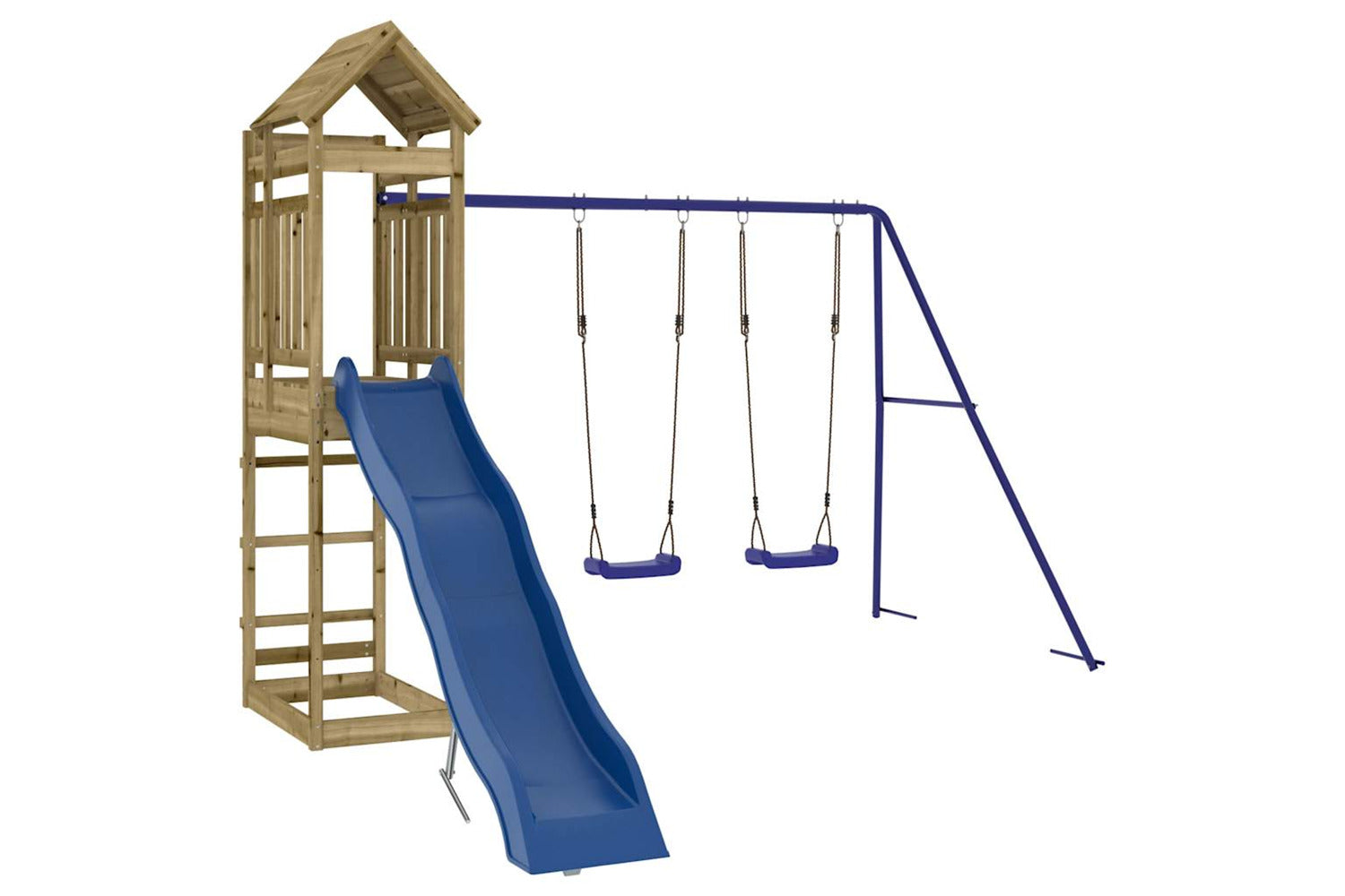 Vidaxl 3156954 Outdoor Playset Impregnated Wood Pine-2