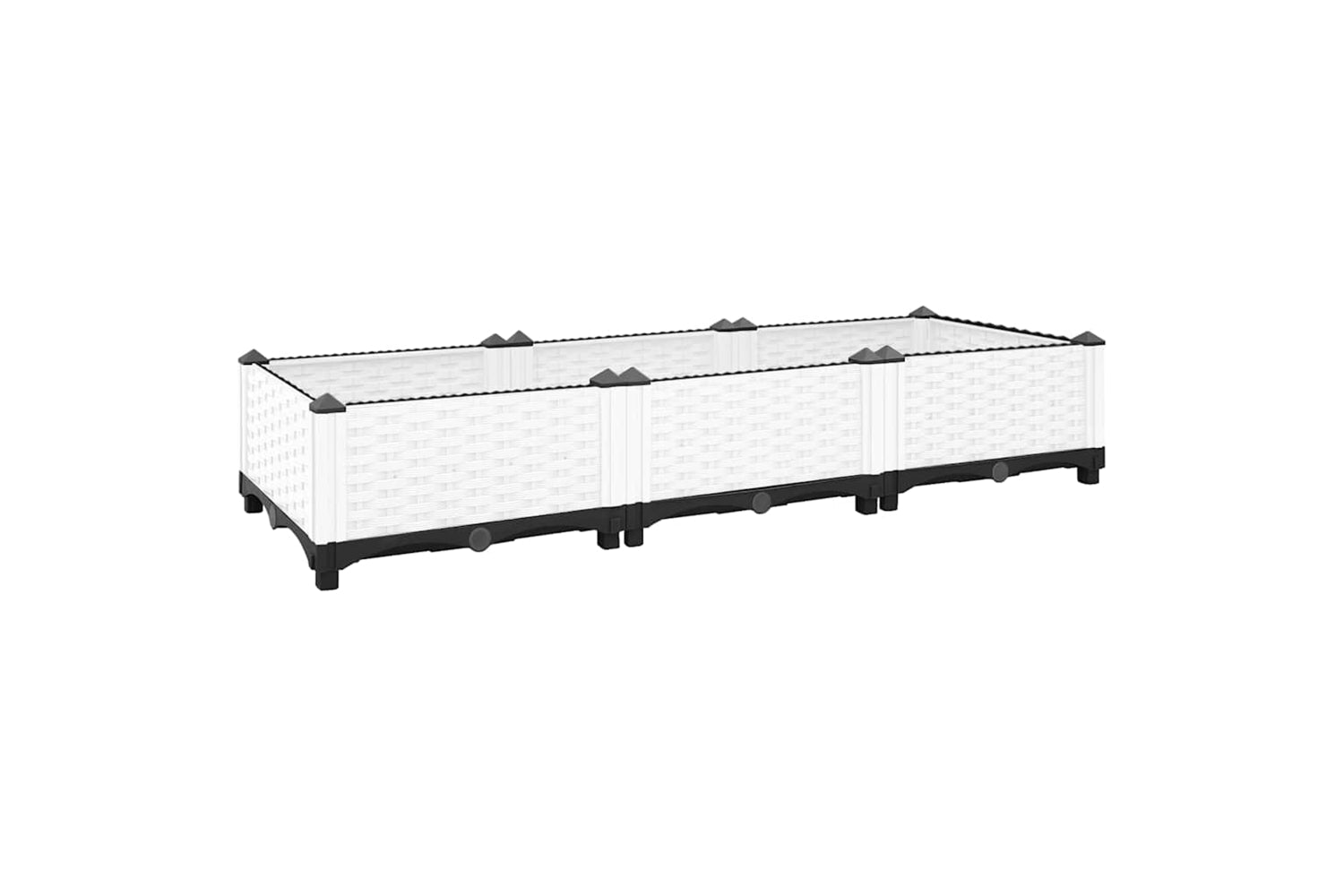 vidaXL Raised Bed 120x40x23cm Polypropylene
