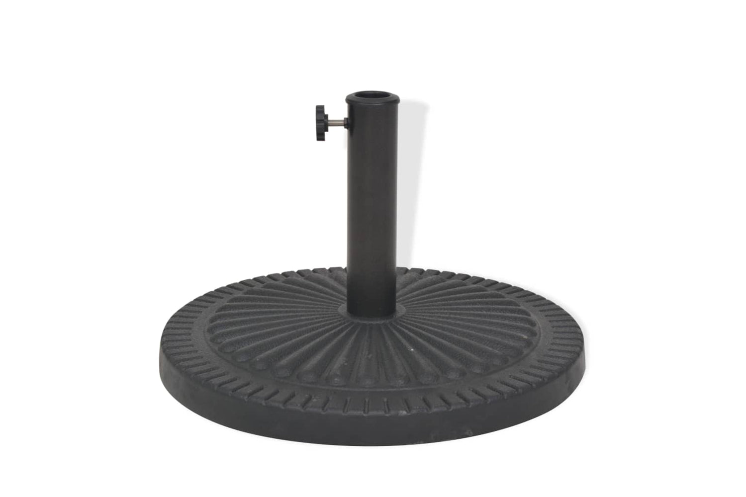 Vidaxl 43657 Parasol Base Resin Round Black 14 Kg-3