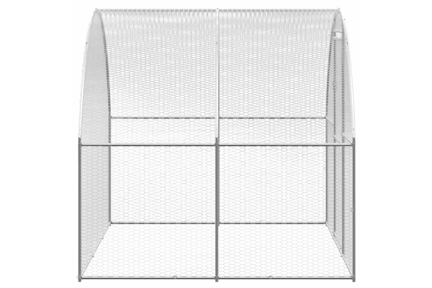 Vidaxl 3095468 Outdoor Chicken Coop 3x12x2 M Galvanised Steel-6