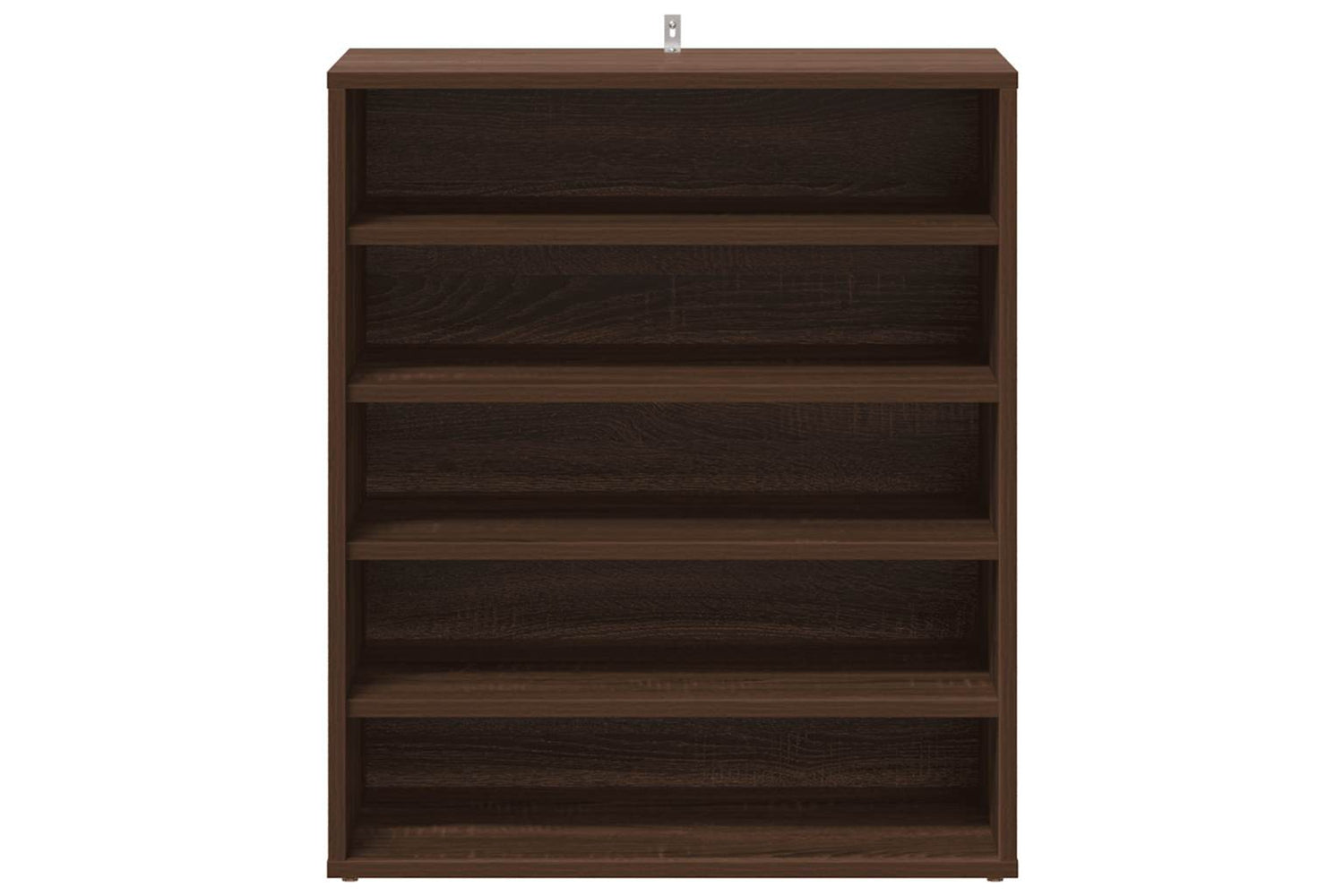 vidaXL 816016 Shoe Cabinet Brown Oak 60x35x70cm Engineered Wood-3