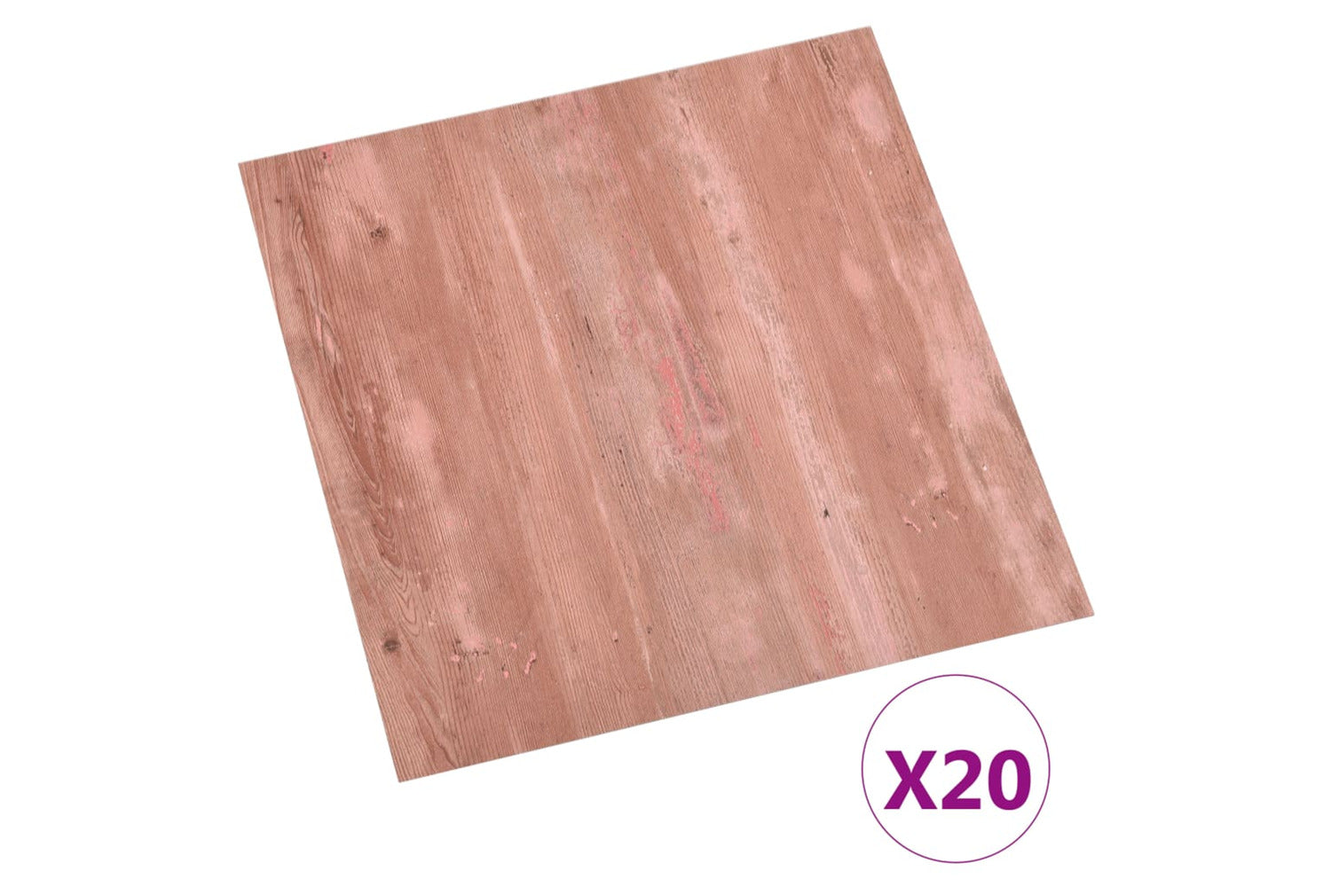 Vidaxl Self-adhesive Flooring Planks 20 Pcs Pvc 1.86 MÂ² Red-2