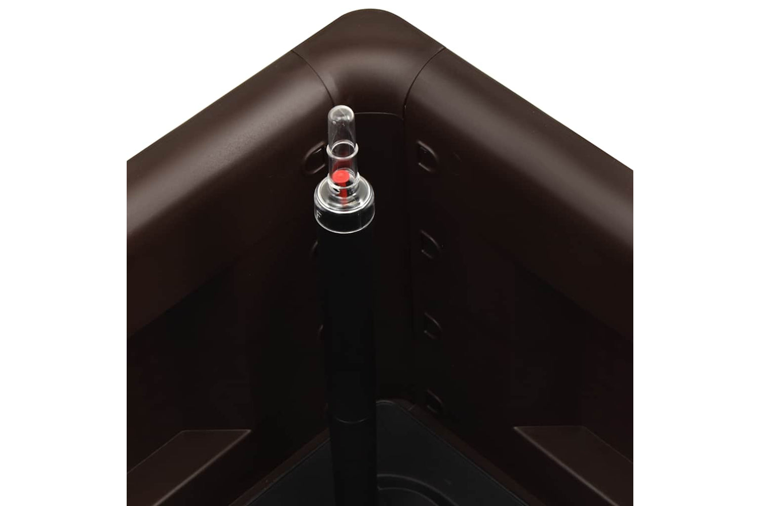 vidaXL 313960 Garden Raised Bed With Self Watering System Mocha 100x43x33cm-4