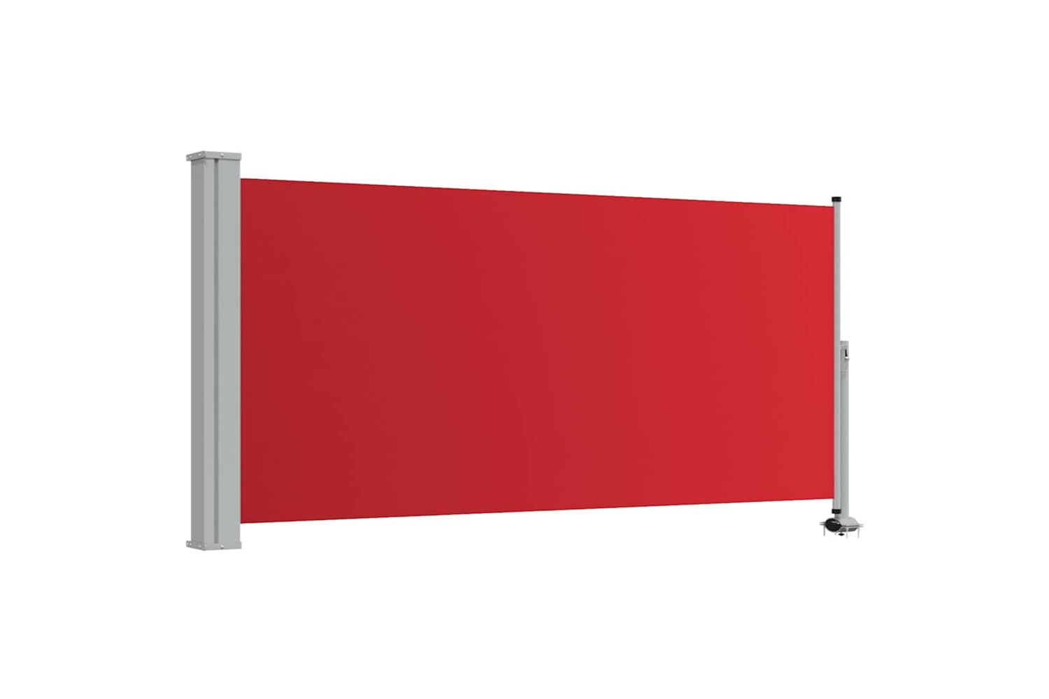vidaXL 48345 Patio Retractable Side Awning 120x300cm Red