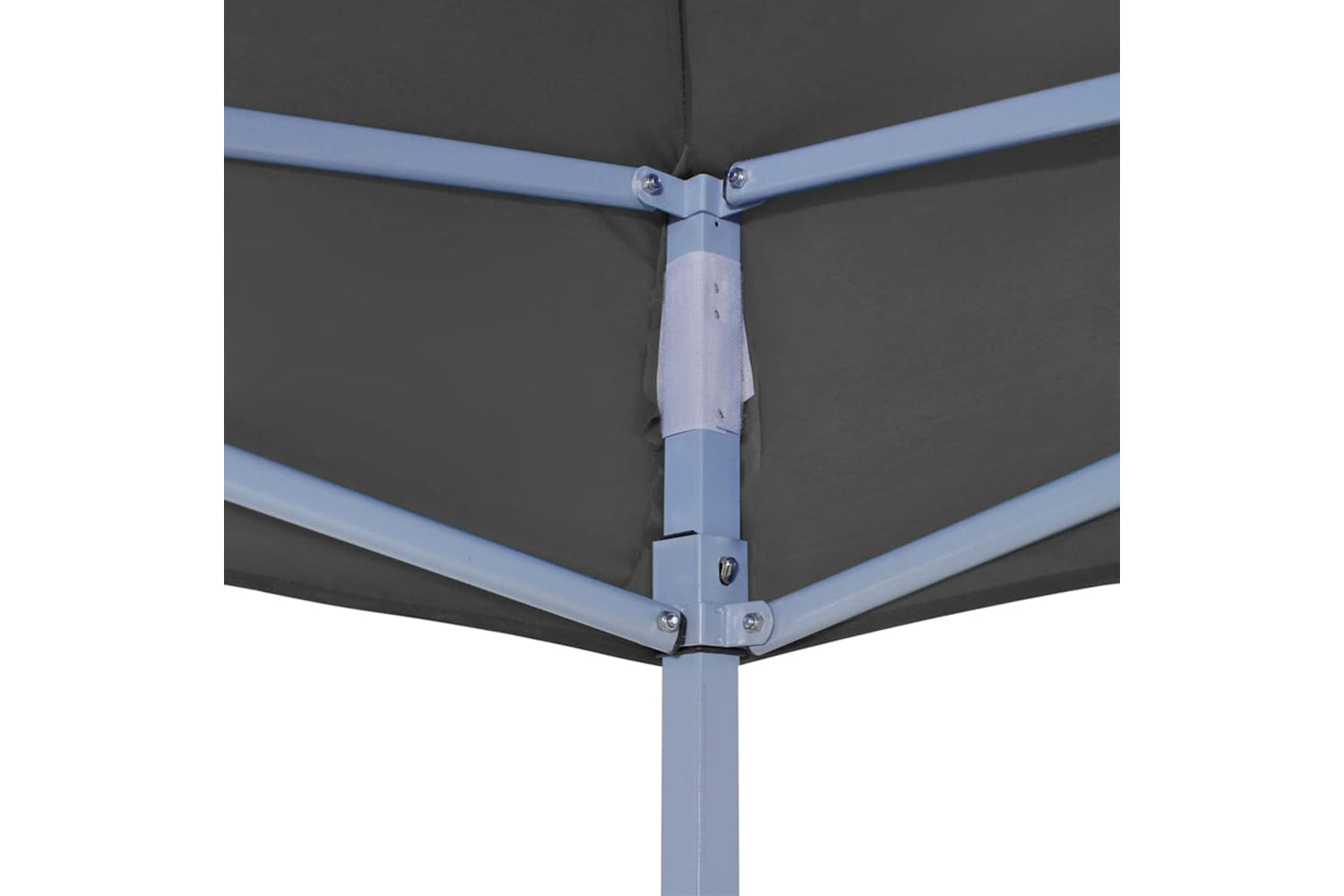 Vidaxl 315338 Party Tent Roof 2x2 M Anthracite 270 G/mâ²-4