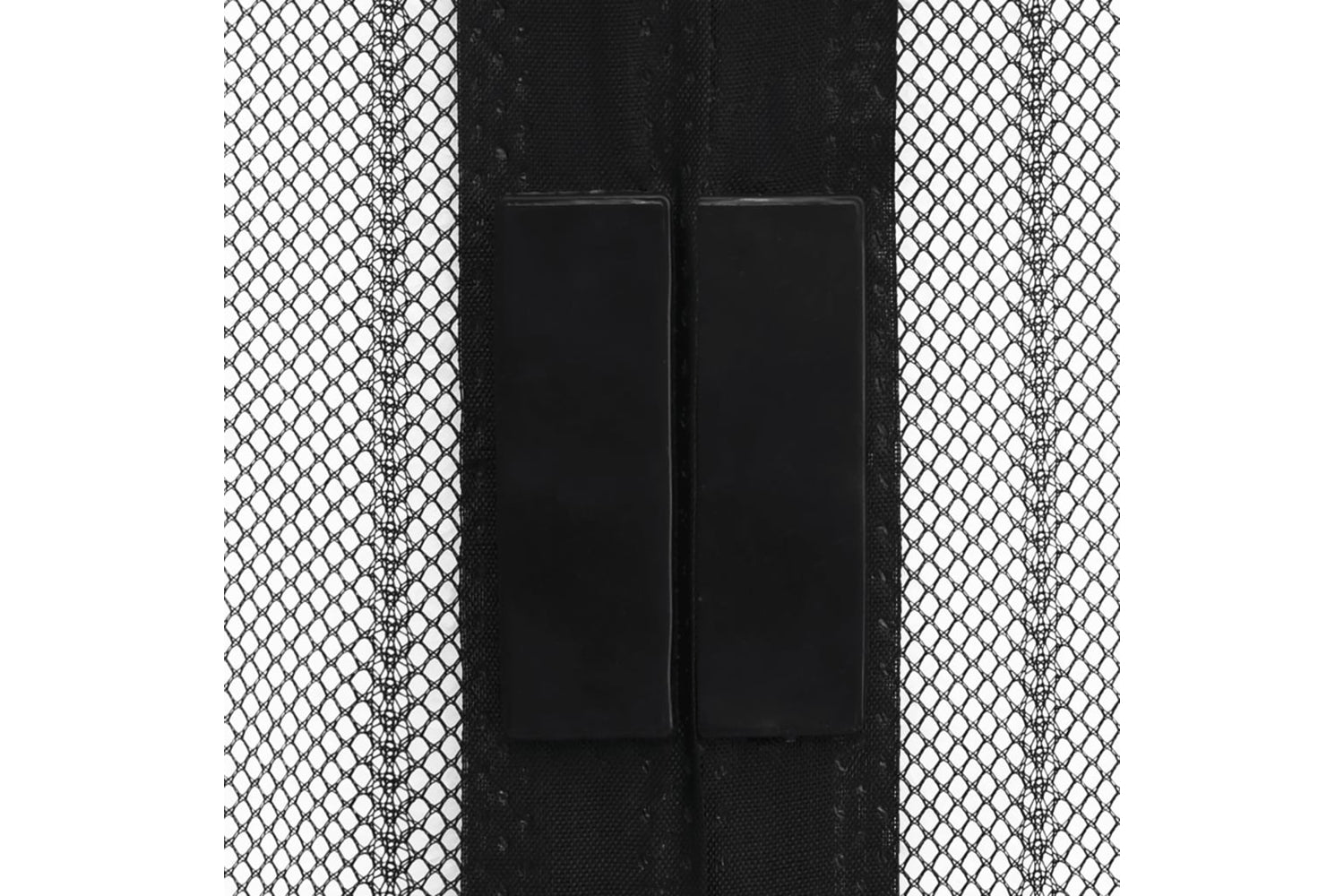 vidaXL 40920 Insect Door Curtain 210 X 100cm 2 Pcs Magnet Black-3