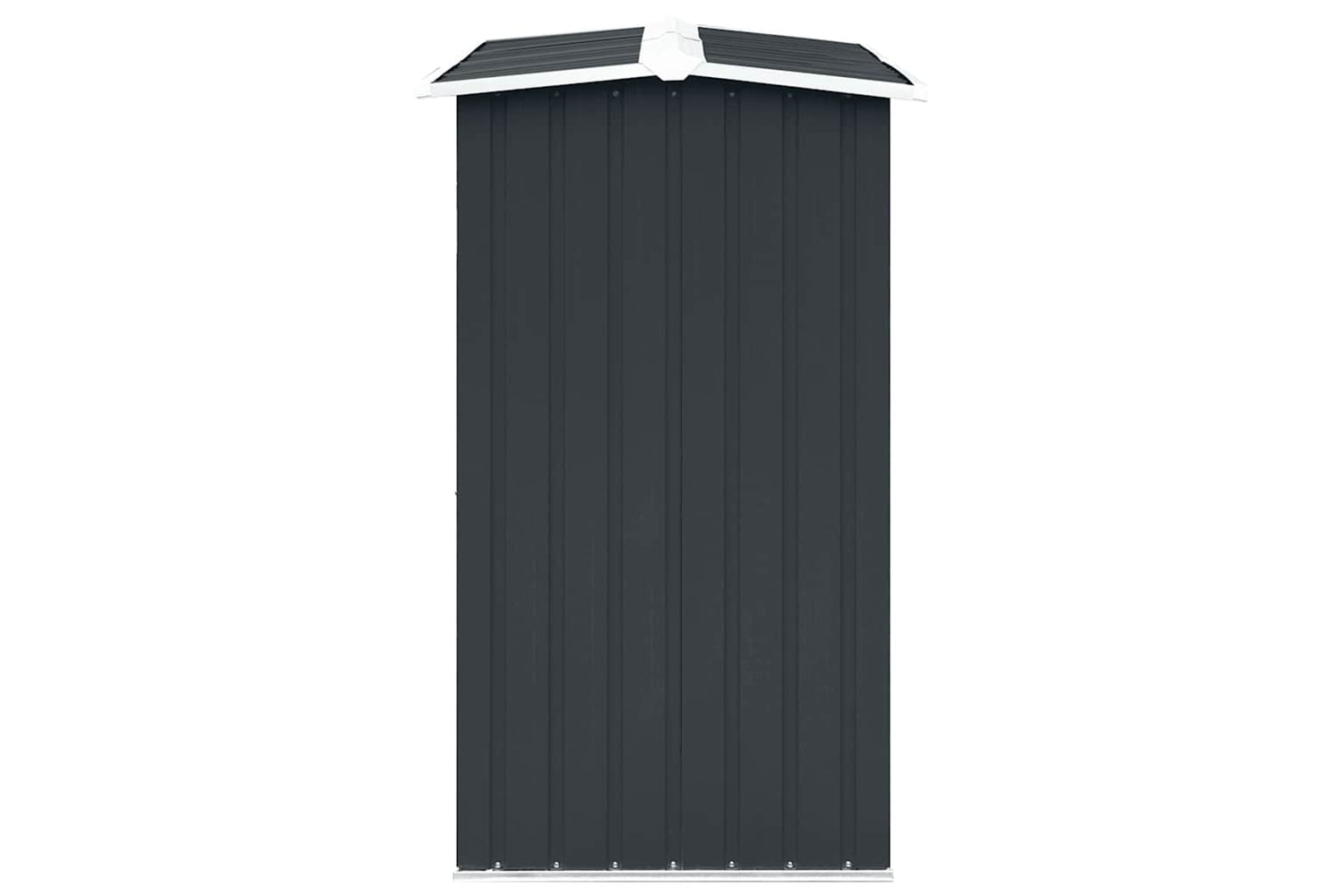 vidaXL 47082 Log Storage Shed Galvanised Steel 172x91x154cm Anthracite-3