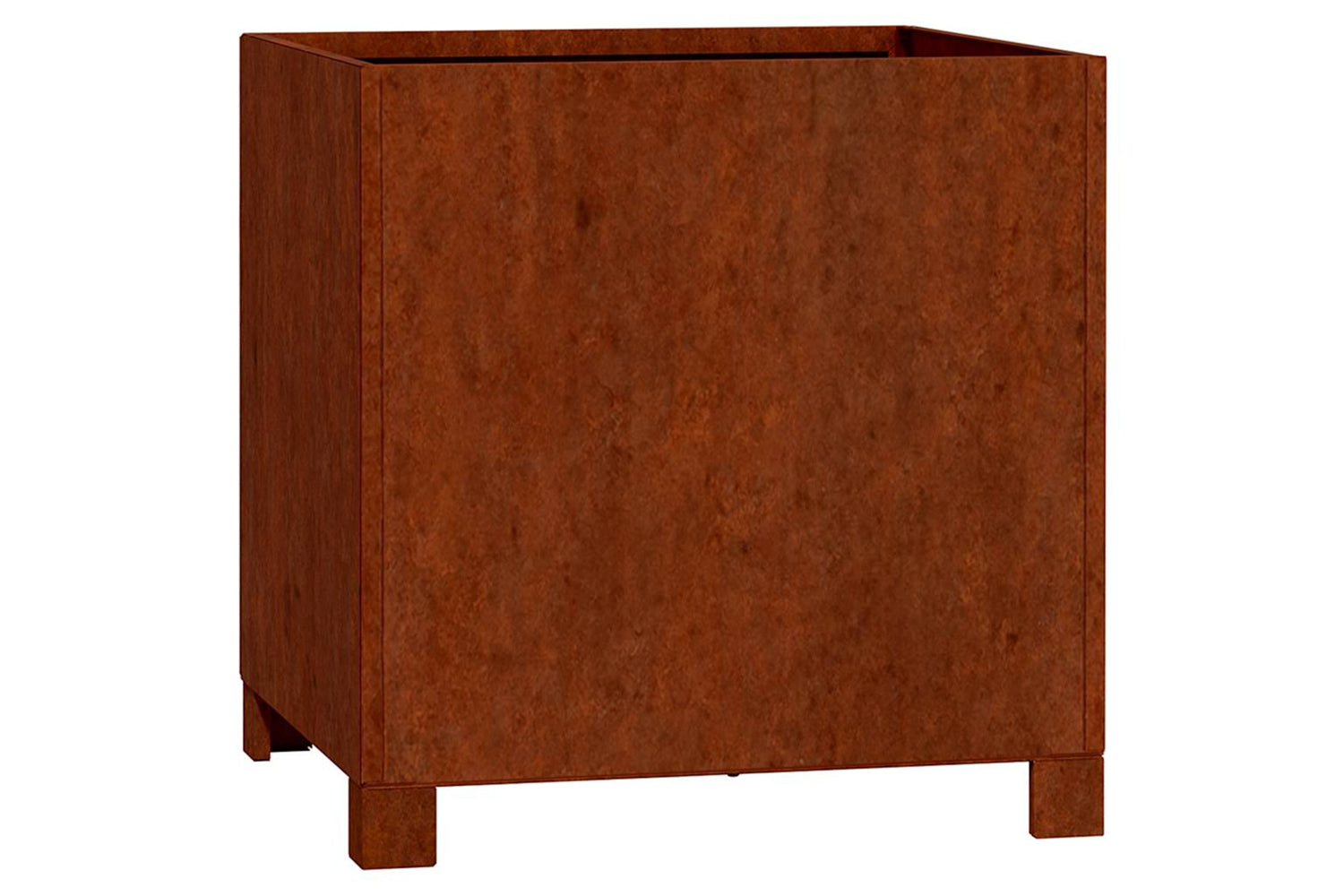vidaXL 823680 Planter With Legs Rusty 42x40x43cm Corten Steel