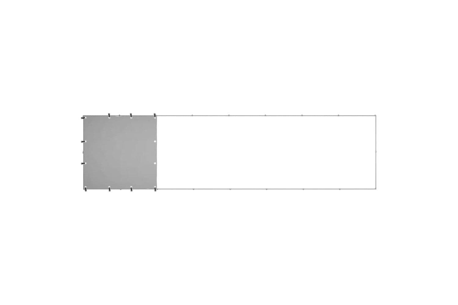 Vidaxl 3082203 Dog Kennel Silver 4.84 M2 Steel-4