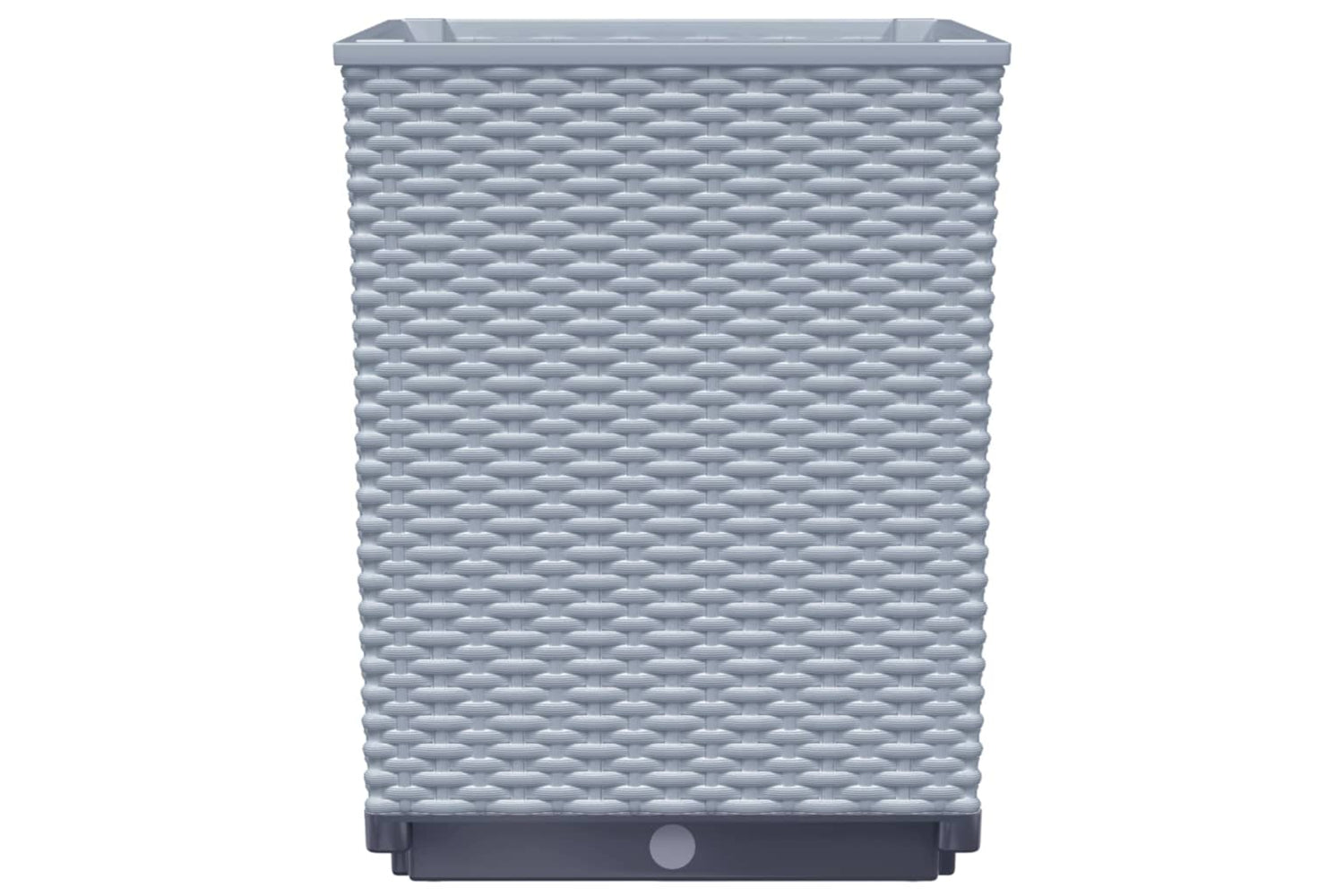 vidaXL 364181 Planters 2 Pcs Light Grey 30x30x37cm Polypropylene-5