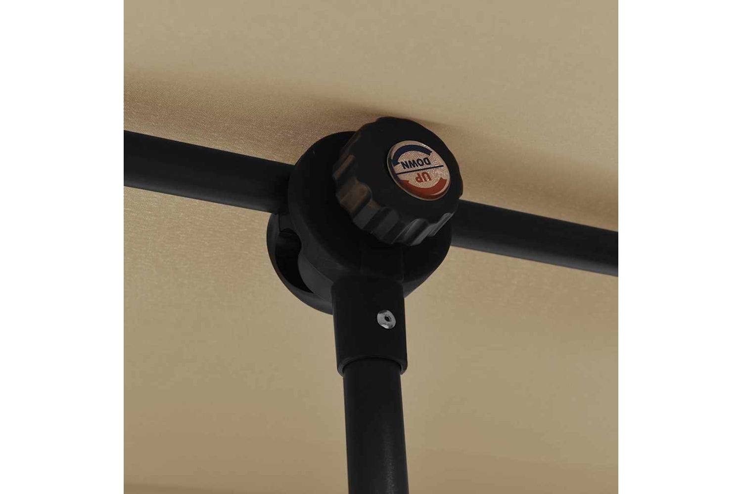 Vidaxl 47339 Outdoor Parasol With Aluminium Pole 2x1.5 M Taupe-7