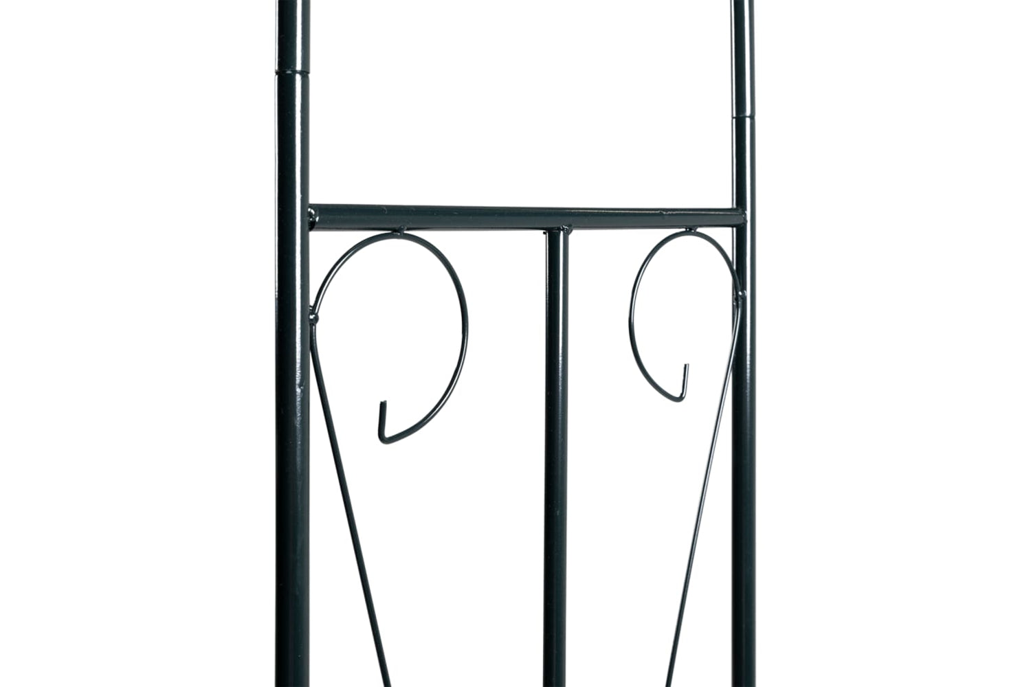 vidaXL 47094 Garden Arch Dark Green 120x38x258cm Iron-5