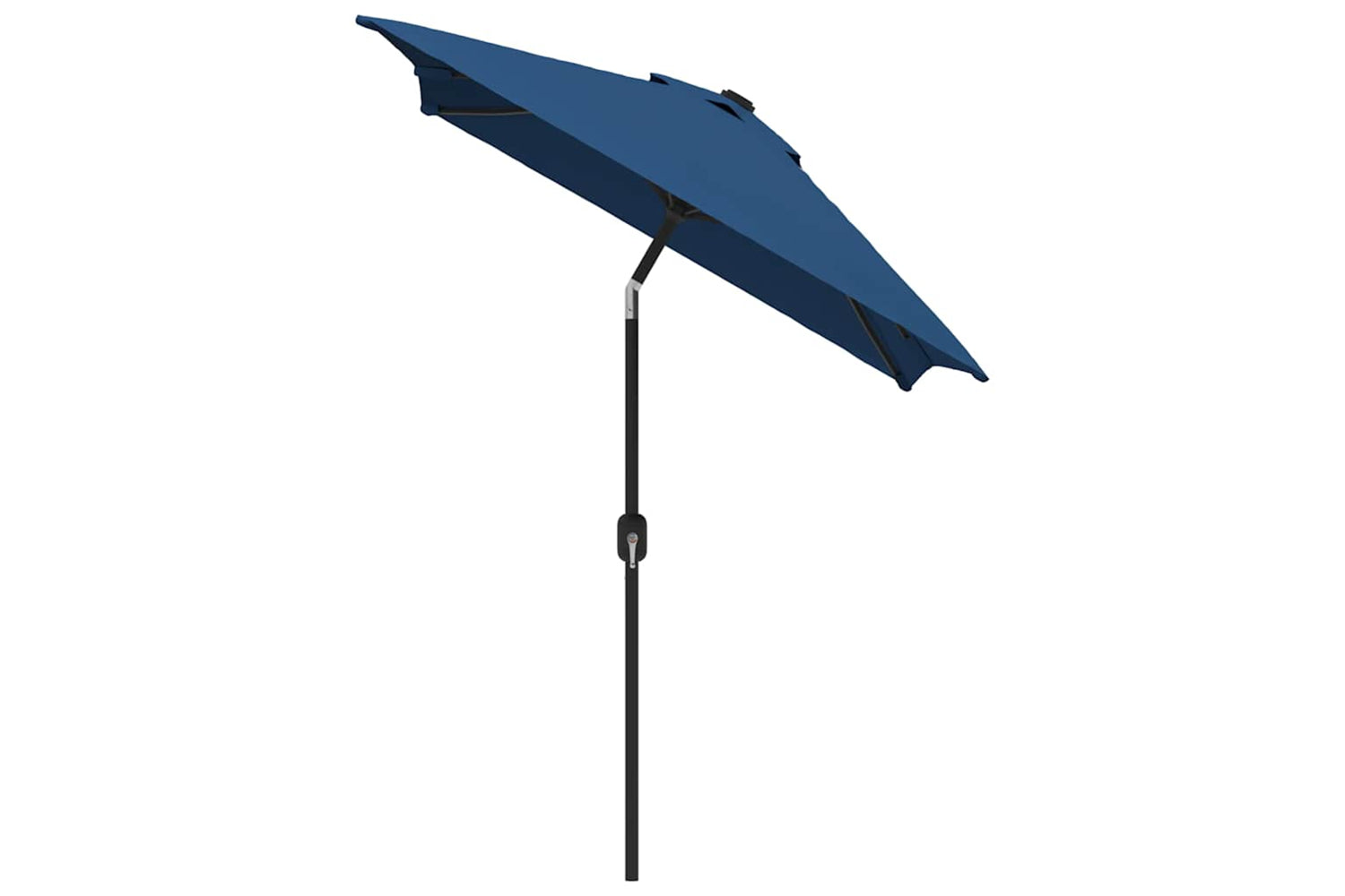 Vidaxl Garden Parasol With Metal Pole 300x200 Cm Azure-2