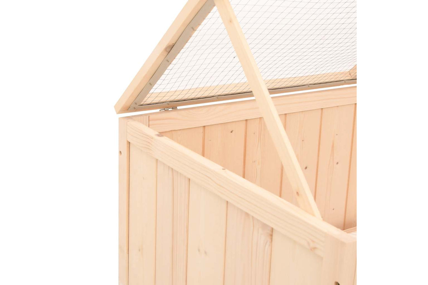 vidaXL 172383 Hamster Cage 104x52x38cm Solid Wood Fir-8