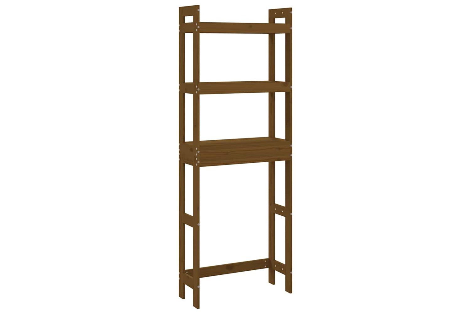 vidaXL 824661 Toilet Rack Honey Brown 63x26x171cm Solid Wood Pine