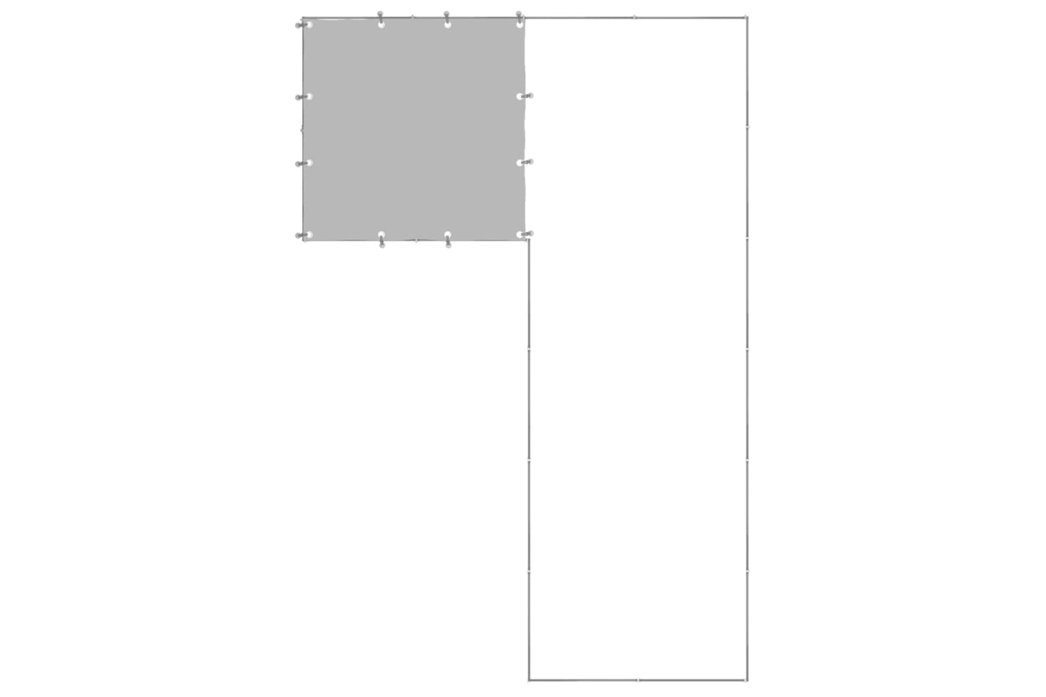 Vidaxl 3082218 Dog Kennel Silver 4.84 M2 Steel-4