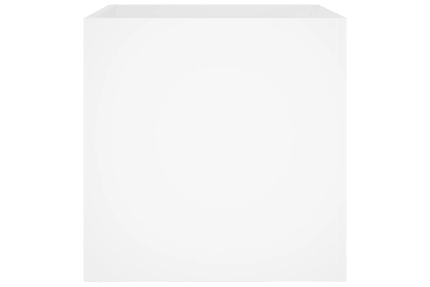 vidaXL 808792 Planter Box White 40x40x40cm Engineered Wood-4