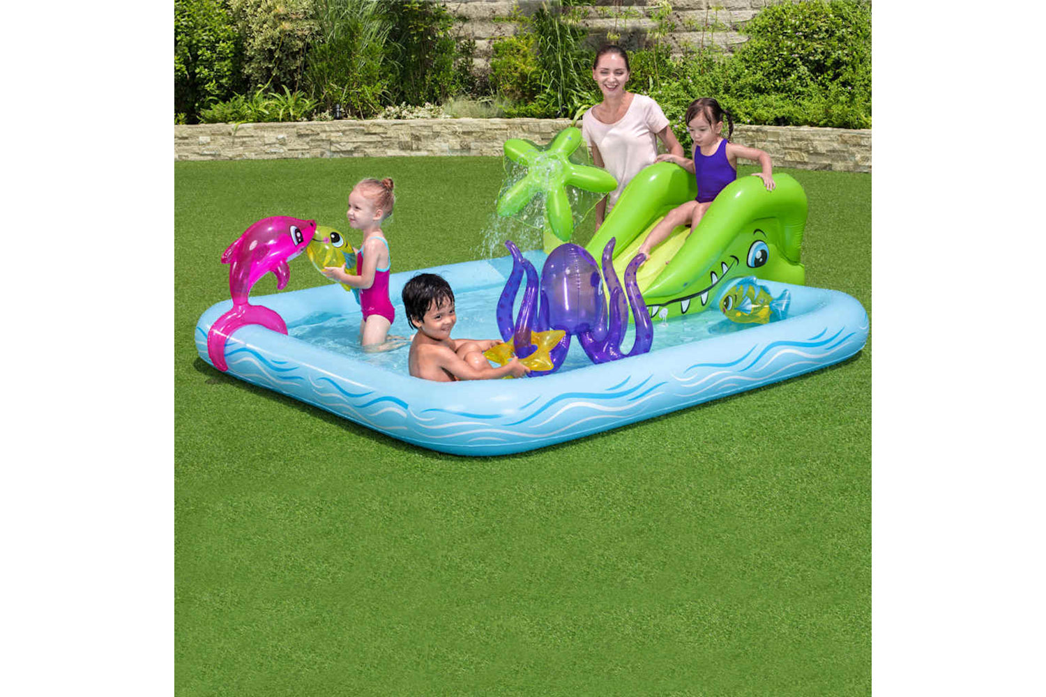 Bestway 92905 Fantastic Aquarium Play Center 239x206x86 Cm-5