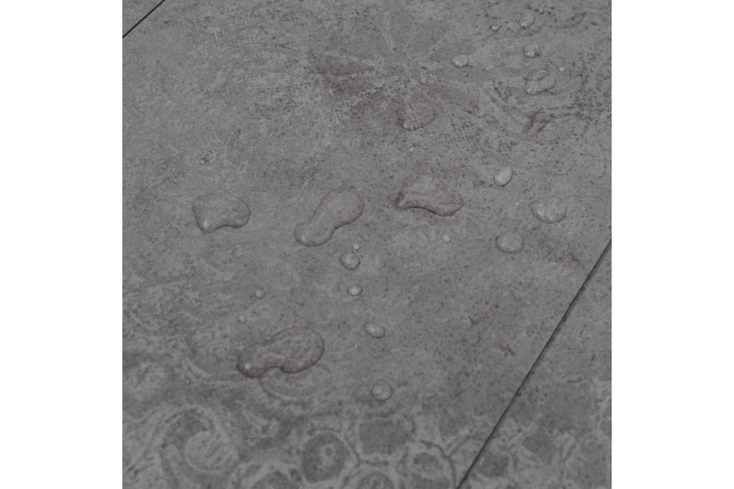 Vidaxl Pvc Flooring Planks 5.02 MÂ² 2 Mm Self-adhesive Concrete Grey-6