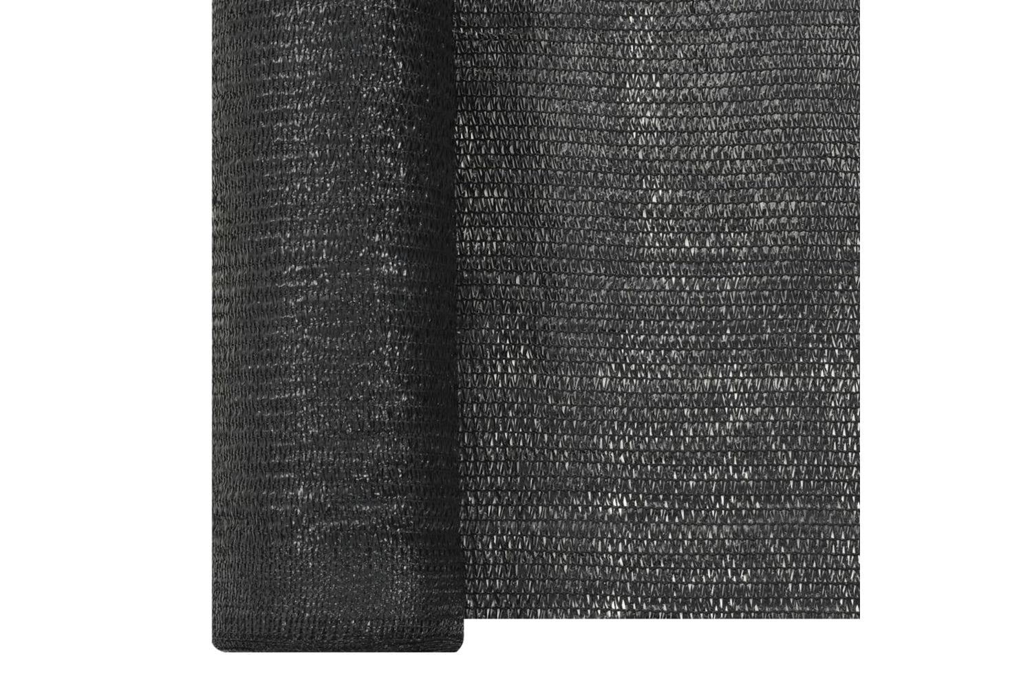 Vidaxl 149340 Privacy Net Black 1.2x50 M Hdpe 150 G/mâ²-3