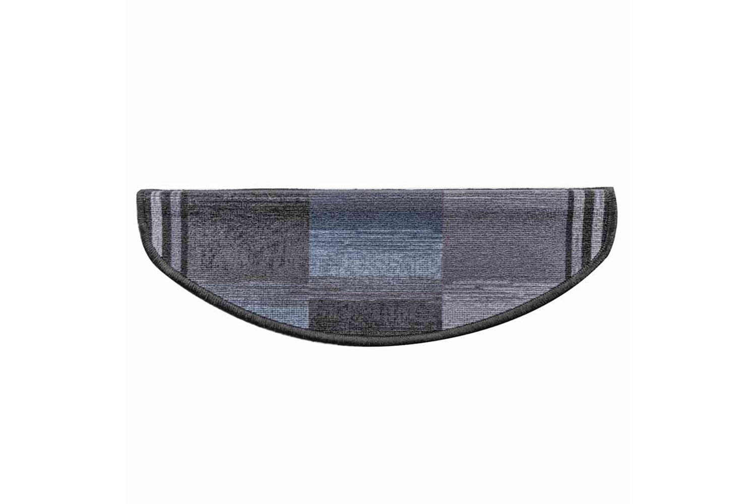 vidaXL 149835 Stair Mats Self-adhesive 10 Pcs 65x21x4cm Black And Grey-5
