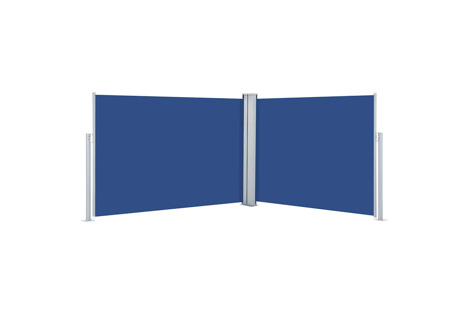 vidaXL 48482 Retractable Side Awning Blue 120x1000cm