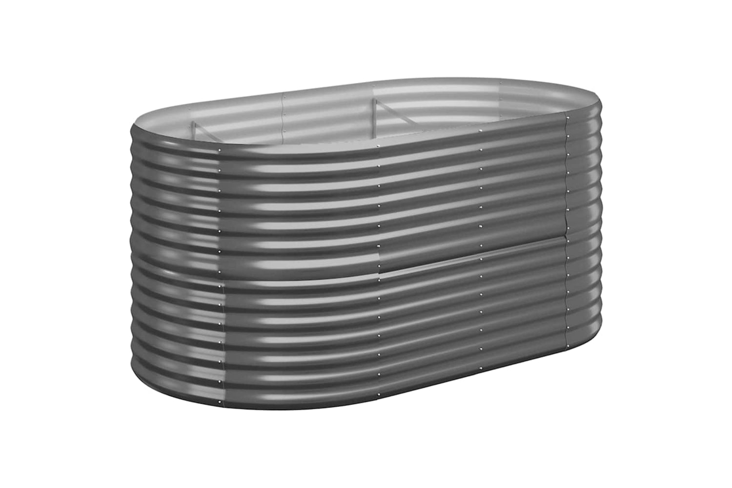 vidaXL 318951 Garden Raised Bed Powder-coated Steel 152x80x68cm Anthracite