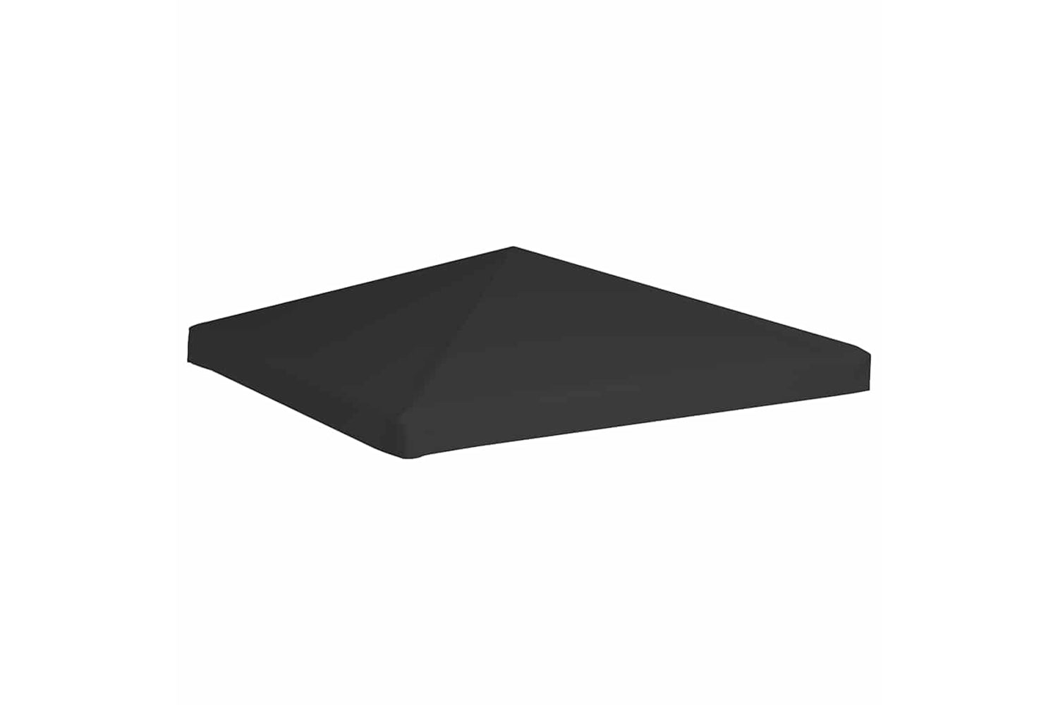 Vidaxl Gazebo Top Cover 270 G/m2 3x3 M Black