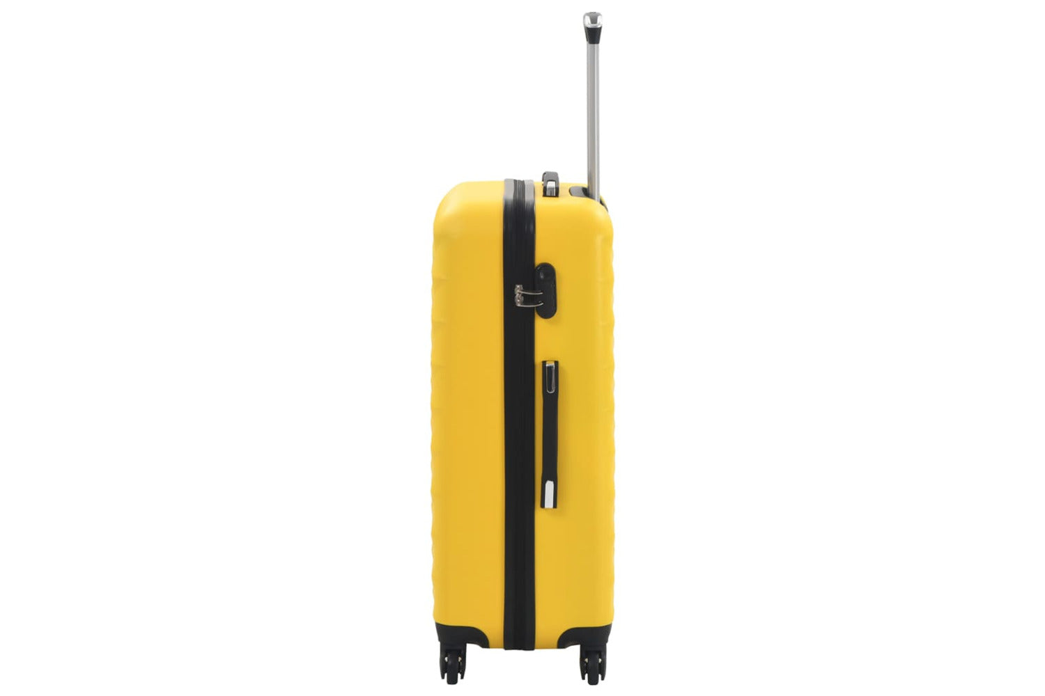 Vidaxl 91890 Hardcase Trolley Set 3 Pcs Yellow Abs-5