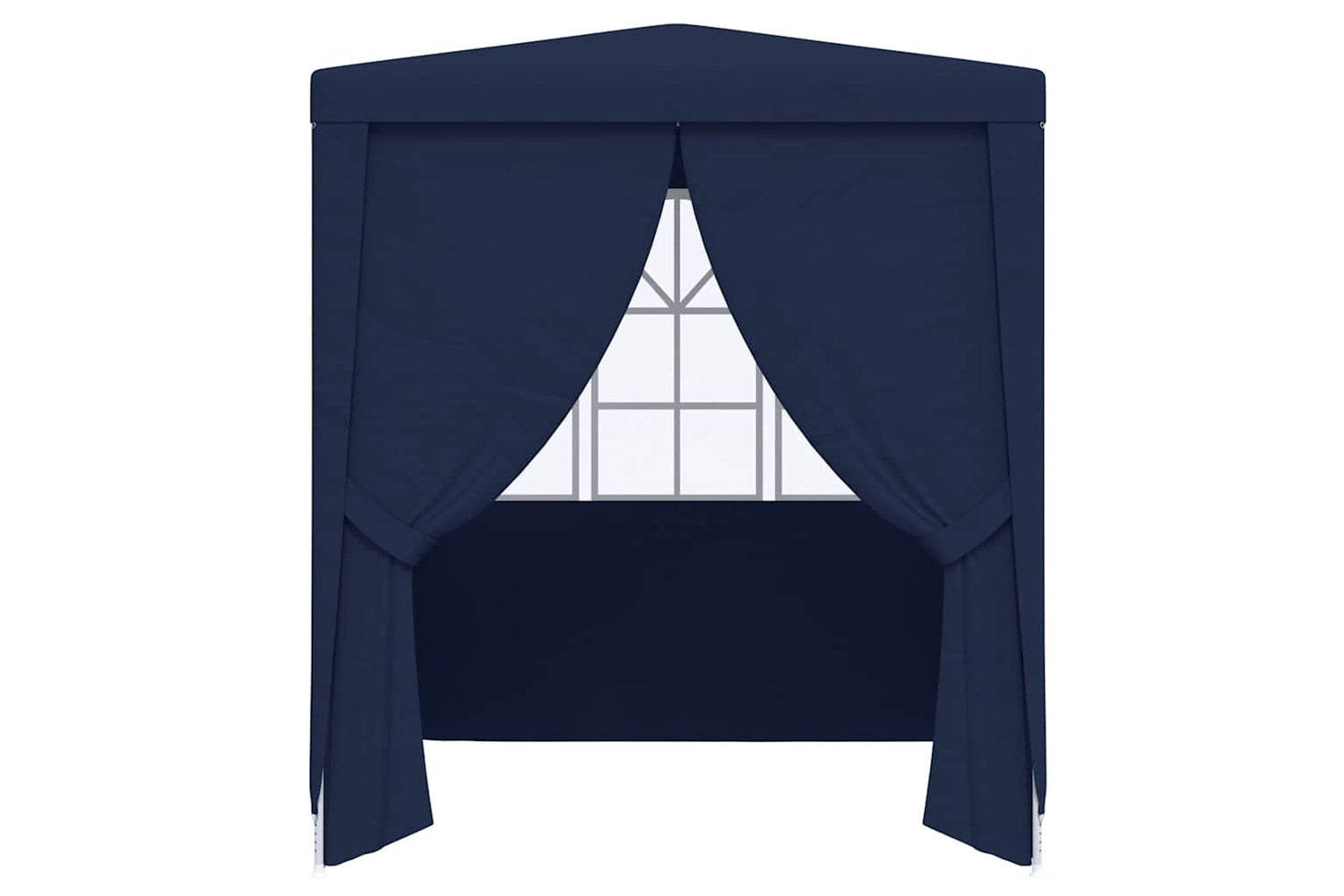 Vidaxl 48517 Professional Party Tent With Side Walls 2x2 M Blue 90 G/mâ²-3