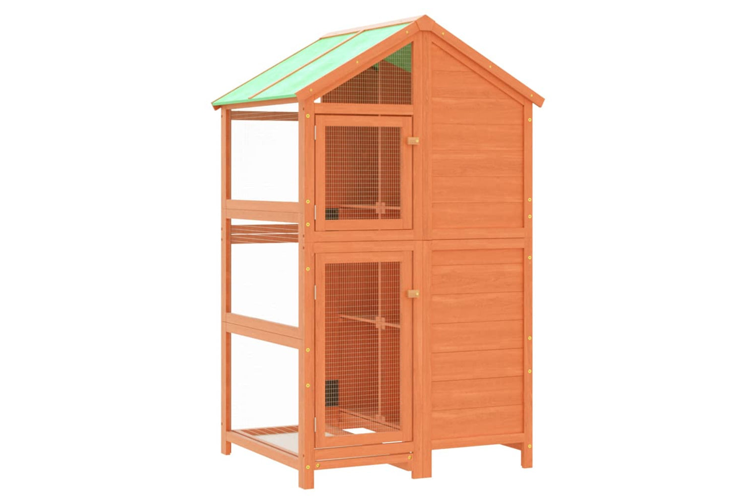vidaXL 172258 Bird House Brown 97x81x152cm Solid Wood Pine