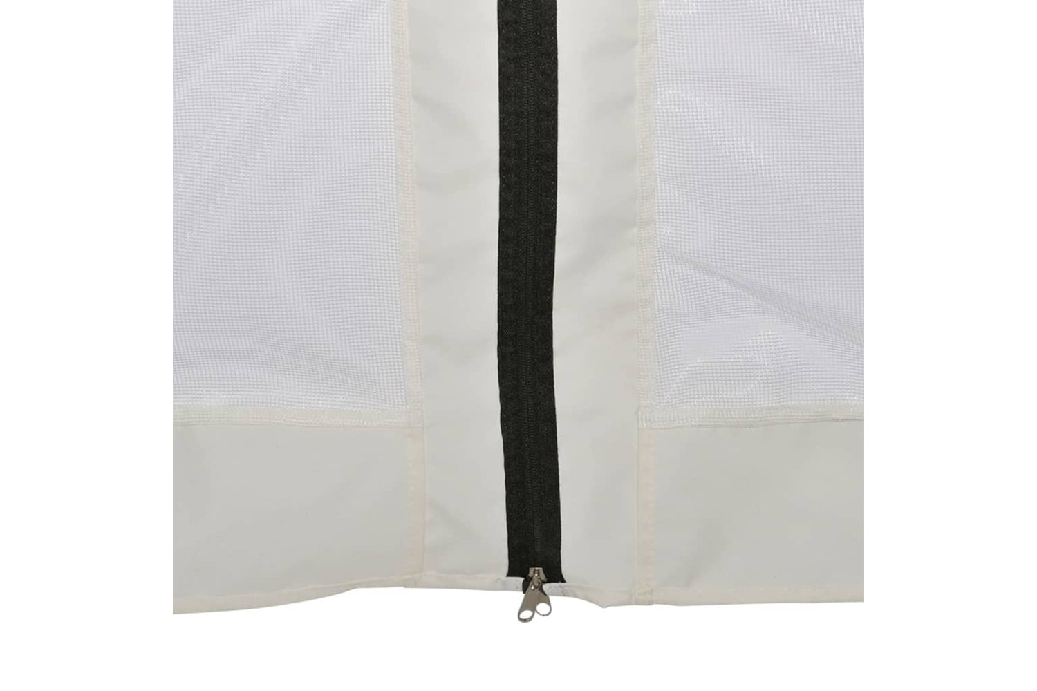 Vidaxl 42109 Hexagonal Pop-up Marquee With 6 Sidewalls Cream White 3.6x3.1 M-8