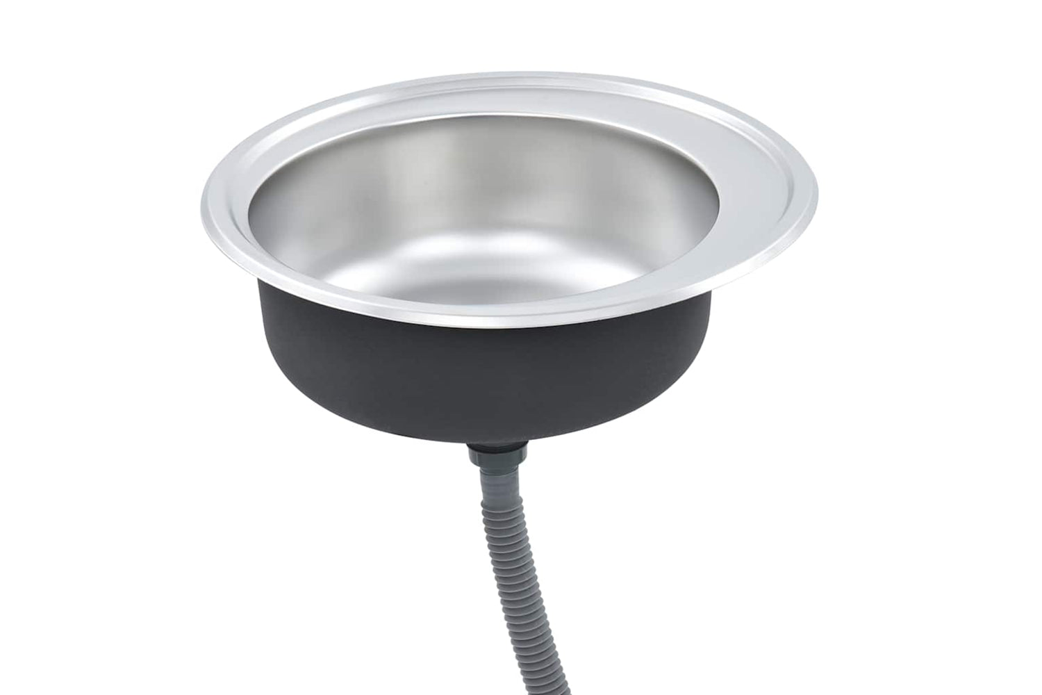 Vidaxl 145071 Kitchen Sink With Strainer And Trap Stainless Steel