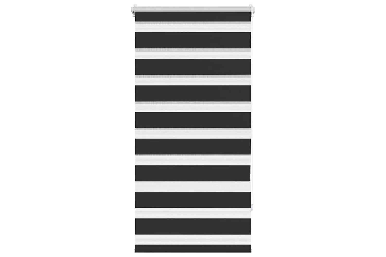 vidaXL 240192 Zebra Blind 60 X 120cm Black