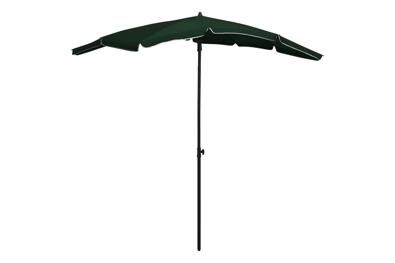 vidaXL 315552 Garden Parasol With Pole 200x130cm Green